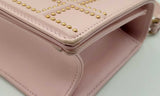 Christian Dior Pink Leather Studded Diorama Crossbody Bag Eb0524ixzdu