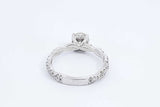 Approx. 1.93ctw Diamond Ring In 14k White Gold 4 Grams Size 8.75 Eb1124lixzdu