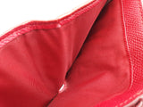 Coach Cherry Red Leather Trifold Wallet Do0825lrde