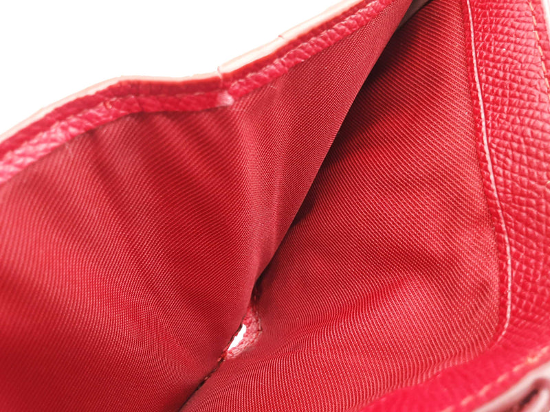 Coach Cherry Red Leather Trifold Wallet Do0825lrde