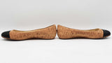Jimmy Choo Cork Ballerina Flats Size 36.5 Sd0525lzxdu