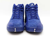 Air Jordan 12 Retro Deep Royal Suede & Leather Sneakers Size 12 Sd0926crdu