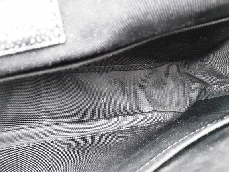 Louis Vuitton Cowhide Faded Monogram Archy Charcoal Messenger Sd0225lrzxsa