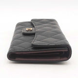 Chanel Classic Black Caviar Long Flap Wallet Sd0425wzxsa