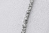 Diamond Tennis Bracelet In 18k White Gold 5.3 Grams 6 Inch Eb0626wrxsa