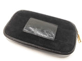 Gucci Ophidia Belt Bag In Black Suede & Patent Leather Size 85/34 Fw0926oexdu
