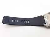 Bell & Ross 42mm Diver Blue Dial Rubber Band Steel Automatic Watch Do0825rxzde