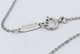 Tiffany & Co. Platinum Graduated Diamond Pendant Necklace 16 Inch Eb0926lxxzsa