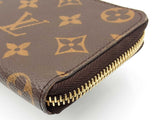 Louis Vuitton Clemence Wallet In Monogram Coated Canvas & Rose Ballerine Leather Fw0726lrzdu