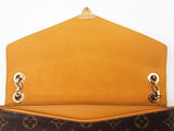 Louis Vuitton Pallas Saffron Yellow Leather Monogram Shoulder Bag Do0625llxzde