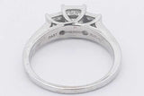 1.04cttw Diamond Ring In 10k White Gold 4.2 Grams Size 9.5 Eb0425oexsa