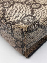 Gucci Padlock Bag In Gg Supreme Coated Canvas & Black Leather Fw0626orzdu