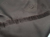 Louis Vuitton Monogram Dark Brown 100% Silk Scarf Eb0626crde