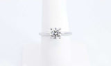 14k White Gold 1.04ctw Lab Grown Diamond Ring Size 7 Eb0224pccdu