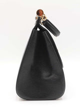 Dolce & Gabbana Sicily Satchel In Black Iguana-embossed Leather Fw1225rrzdu