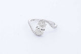 1.43cttw Lab Grown Diamond Ring In Platinum 4.27 Grams Size 6.75 Eb0726iorde