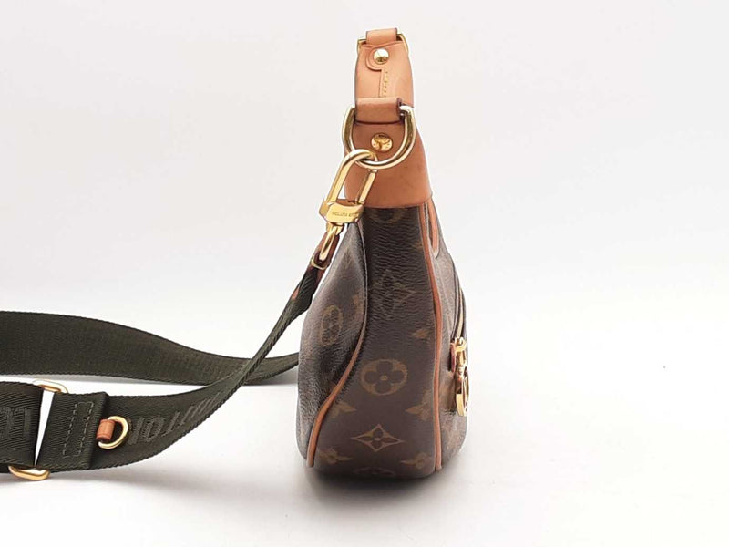 Louis Vuitton Loop Monogram Hobo Brown Handbag Aa0625pxzsa
