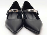 Hermes Kiara 40 Pump Black Size 37.5 Aa0925wxzsa