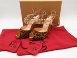 Christian Louboutin Levita Girl 120 Caramel Heels Size Eu 39.5 Do1024loxde