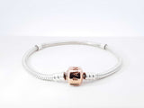 Pandora Moments Charm Bracelet In Sterling Silver 36.8 Grams 7 Inch Fw0926lrdu