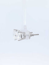 5.06 Cttw Lab-grown Diamond Stud Earrings In 14k Gold & Igi Cert2.4g Fw0326scrdu