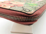 Gucci 404071 Gg Pink Blooms Supreme Zippy Continental Wallet Do0926lorde
