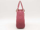 Christian Dior Lady Canage Hombre Pink Small Handbag Aa0325oizxsa