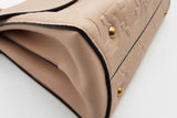Salvatore Ferragamo Margot Gancini Embossed Leather Top Handle Bag Eb0626rxzsa
