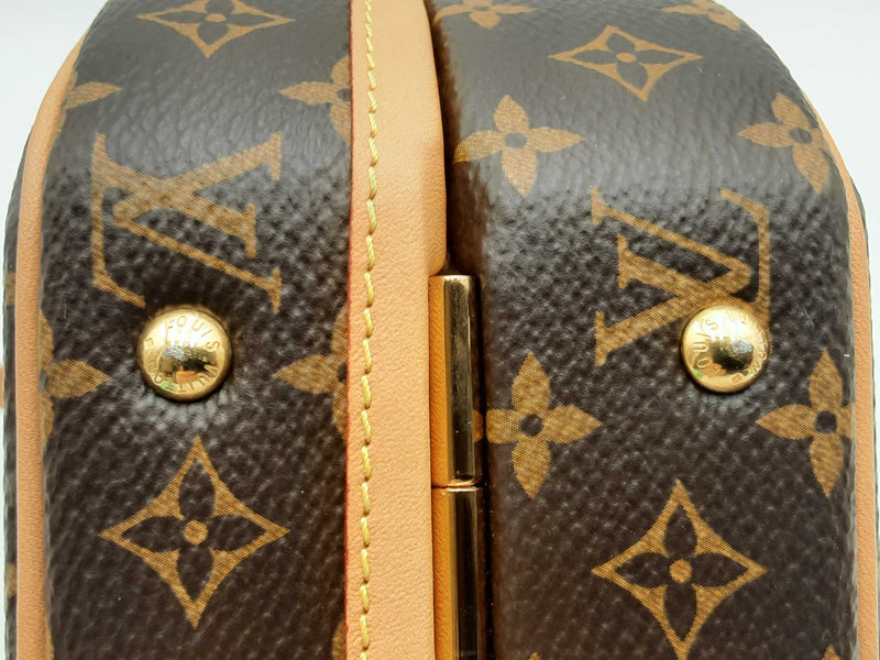 Louis Vuitton Petite Boîte Chapeau Monogram Coated Canvas Handbag Fw1224loxzsa