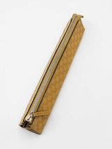 Gucci Microguccissima Pencil Pouch In Lime Yellow Leather Fw1026rzdu