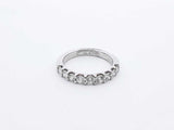 .90ctw Diamonds 14k White Gold 3.9 Grams Ring Size 5.5 Sd0425orzdu