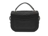 Chanel Cuba Top Handle Black Caviar Calfskin Purse Kb1025licrmia