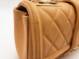 Chanel Elegant Cc Flap Bag Yellow Handbag Aa0526rzxsa