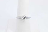 0.48cttw Diamond 14k White Gold Ring 2.5 Grams Size 7.5 Eb0526pwrdu