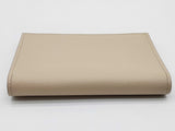 Hermes Mc2 Euclide Beton Creme Leather Bifold Wallet Do0726oxzde