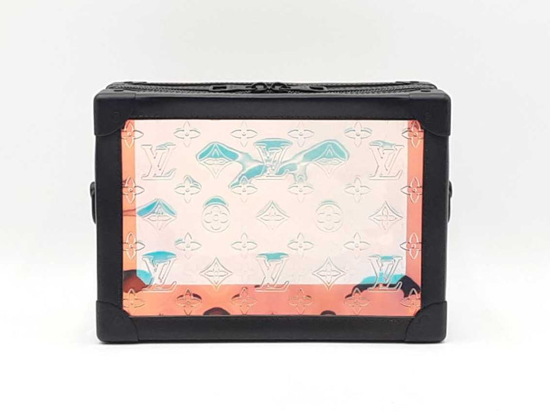 Louis Vuitton Soft Trunk In Iridescent Prism Monogram-embossed Pvc Fw0724lerxdu