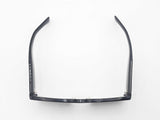 Prada Pr 06ys Symbole Rectangular Sunglasses In Black Sd0925izsa