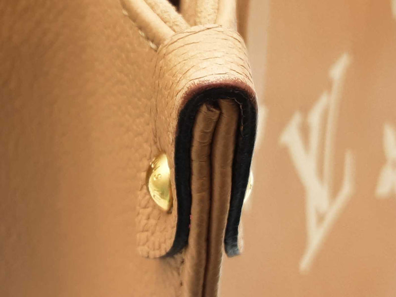Louis Vuitton Onthego Beige Monogram Empreinte Leather Tote Bag Do0425exzxde
