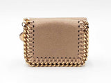 Stella Mc Cartney Falabella Wallet In Neutral Beige Vegan Leather Fw0926lzxdu
