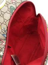 Gucci Kids Backpack In Gg Supreme Space Coated Canvas Fw0626wrzdu