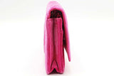Chanel Hot Pink Quilted Velvet Wallet On Chain Eb0726lxxzsa