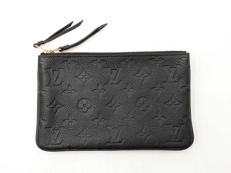 Louis Vuitton Double Zip Pochette In Monogram Empreinte Leather Fw1125przdu