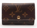Louis Vuitton 6 Key Holder Brown Monogram Aa0426lorsa
