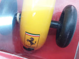 Ferrari Yellow Wooden Racecar Collectible Do1125oxde