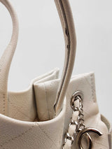 Chanel Quilted Caviar Cc Pocket Tote Bag Eb0326orxzde