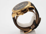 Michael Kors Mk8287 45 Chronograph Black Dial Goldtone Quartz Watch Do0925lrde