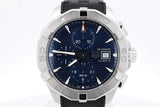 Tag Heuer Aquaracer 43mm Automatic Chronograph Stainless Steel Watch Eb926lxxzsa