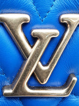 Louis Vuitton New Wave Heart Quilted Blue Leather Bag Eb0826llxzsa
