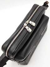 Louis Vuitton Outdoor Messenger In Taiga Leather & Monogram Eclipse Fw0626rzxdu