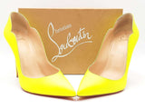 Christian Louboutin So Kate 120 Neon Fluo Yellow Pumps Size 41.5 Sd0926czdu